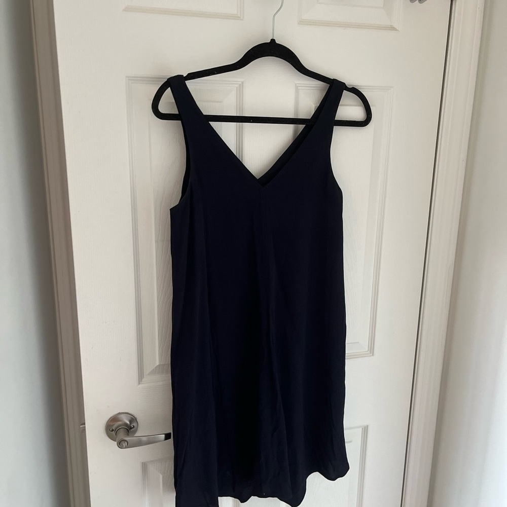 Navy blue formal dress